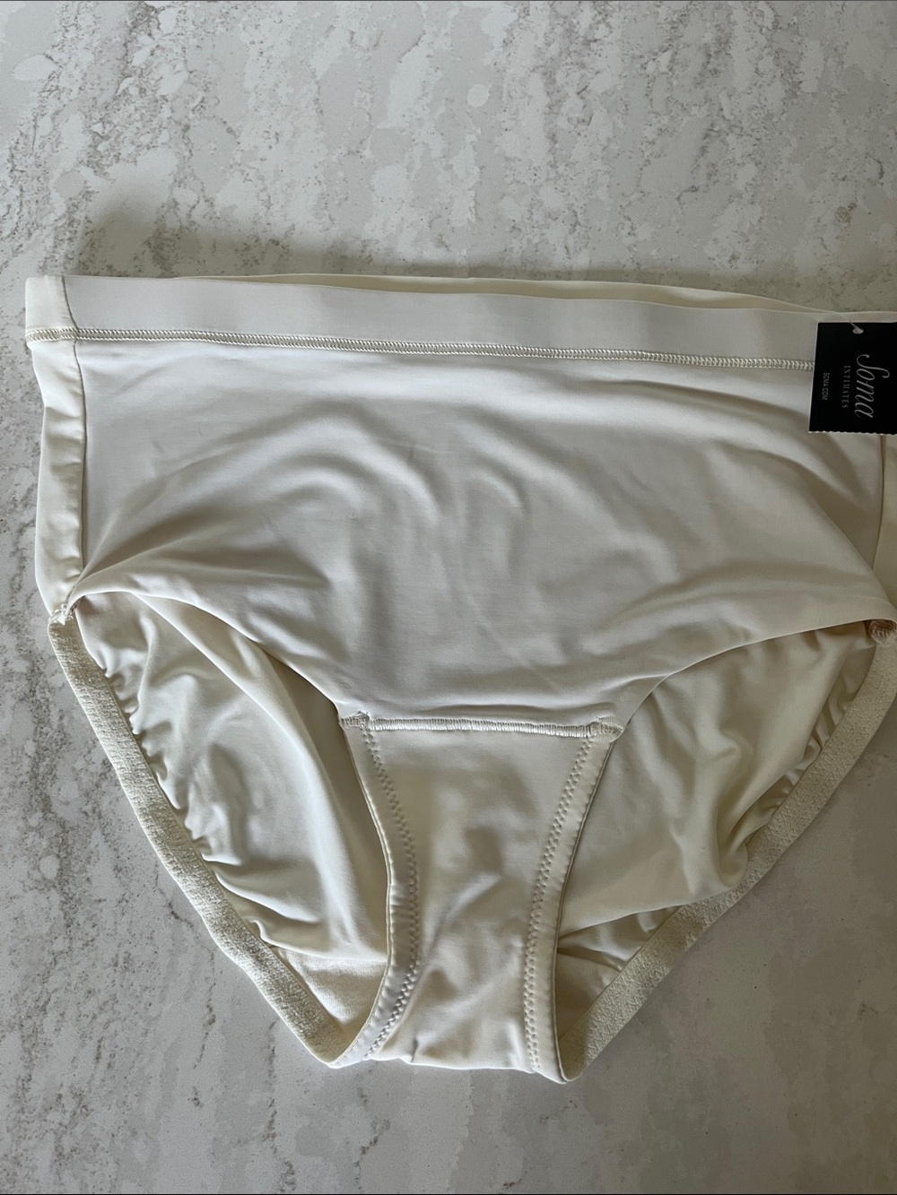 Soma Ivory Smooth Tummy Modern Brief